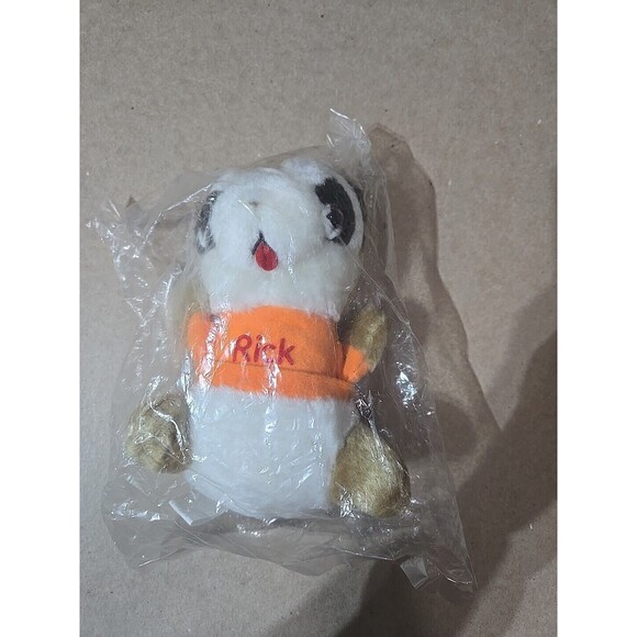 Vintage SEALED 6" Rick Shirt Tales Plush Stuffed‎ Animal 1981 80's - Picture 1 of 3